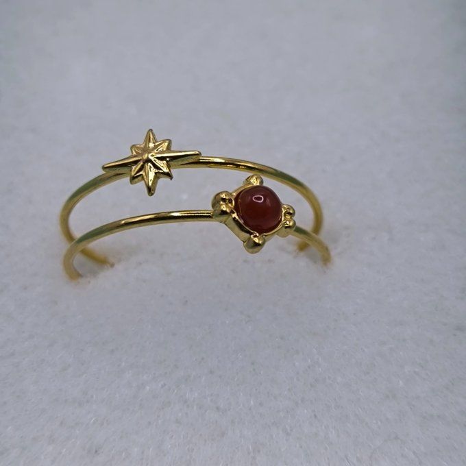 Bague Cornaline