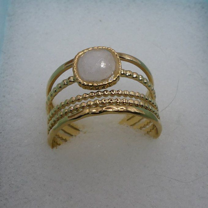 Bague Jade Blanc