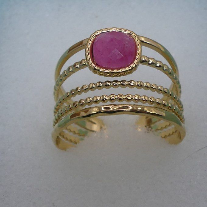 Bague Quartz Rose