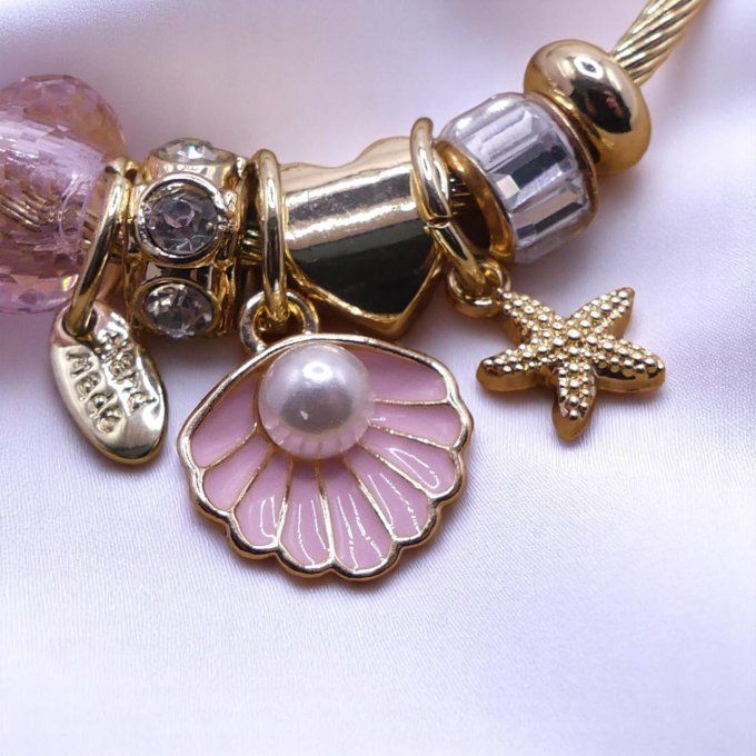 Perle Nacre Dorée